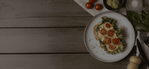 Avocado Bruschetta with Parma i sam and Poached